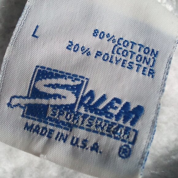 Vintage 90s Salem Sportwear Oregon Ducks Crewneck Sweatshirt - Picture 3 of 6